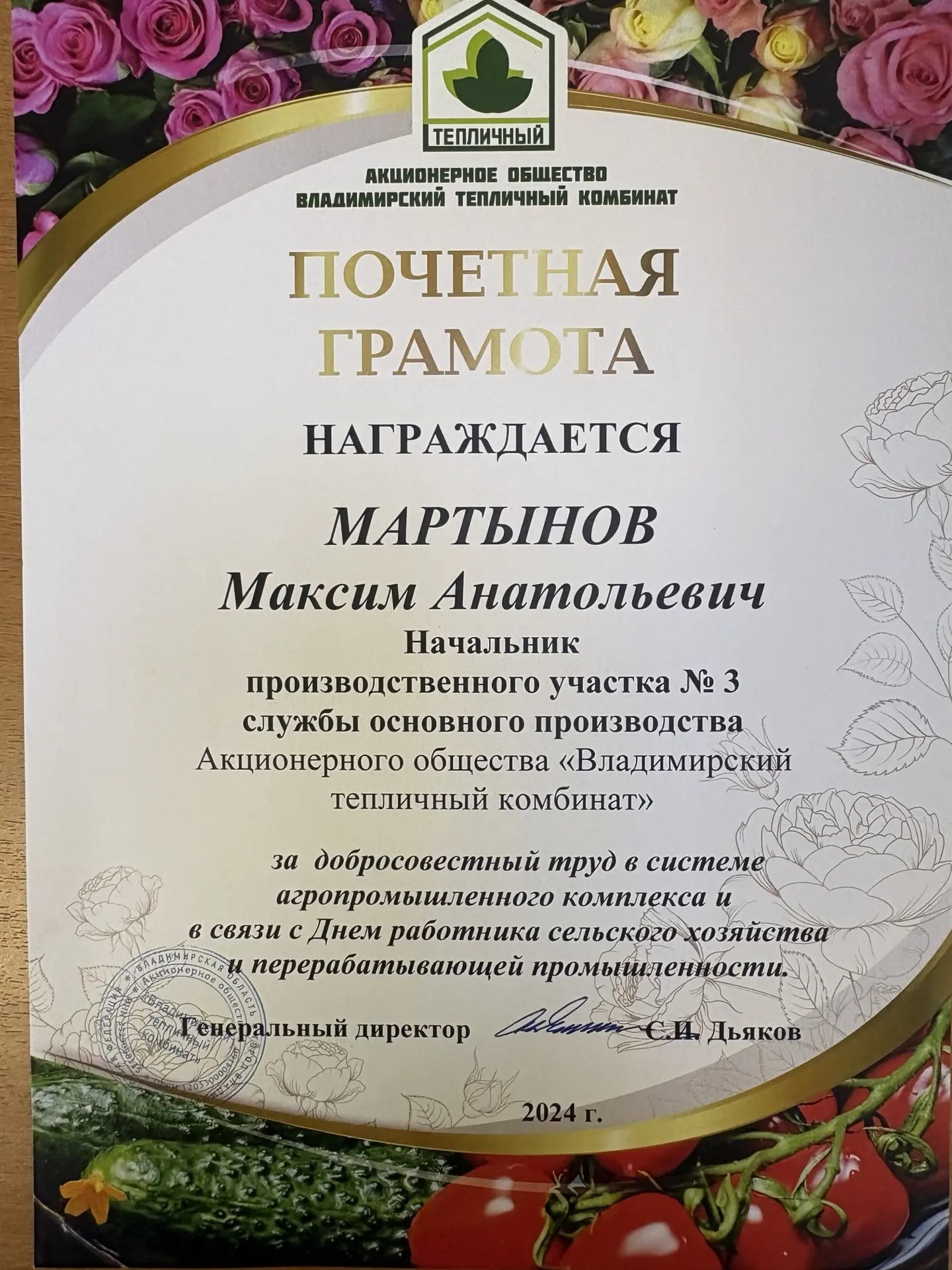 Почетная грамота Максим.png